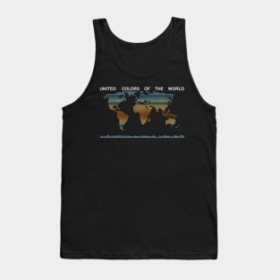 World map - United colors of the world Tank Top